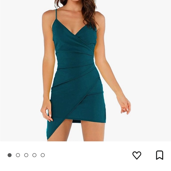 Asymmetrical bodycon dress - Picture 3 of 3